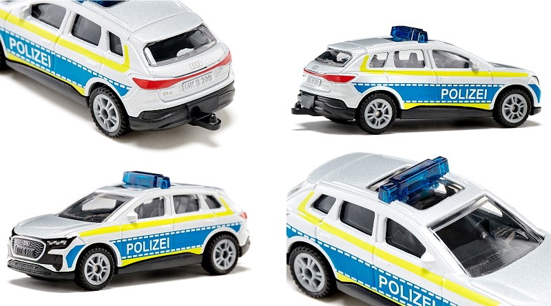 SIKU 1552 AUDI Q4 POLIZEI