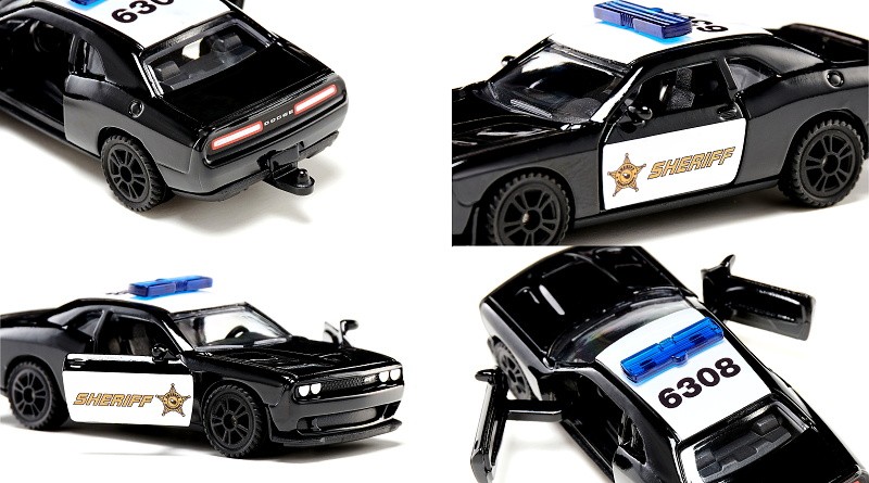 SIKU 1584 DODGE CHALLENGER SRT COUNTY SHERIFF